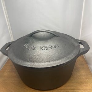Utopia Kitchen 5 Quart Cast Iron Dutch Oven Heavy Duty NEW